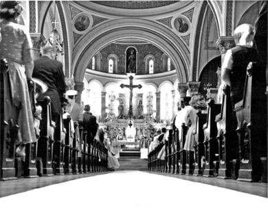 Grodek - Stassick Wedding September 13, 1958 - St. Casimir Church.jpg